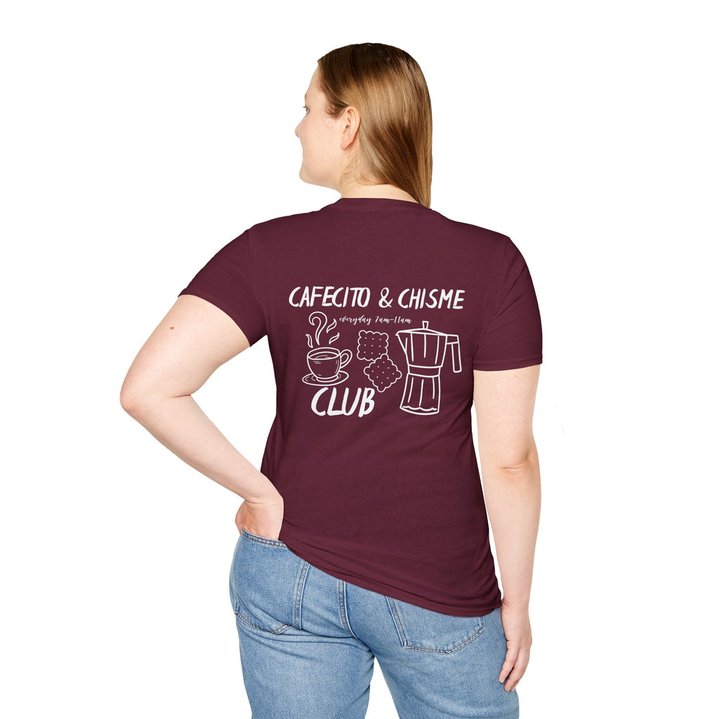 Cafecito & Chisme Club Unisex T-Shirt