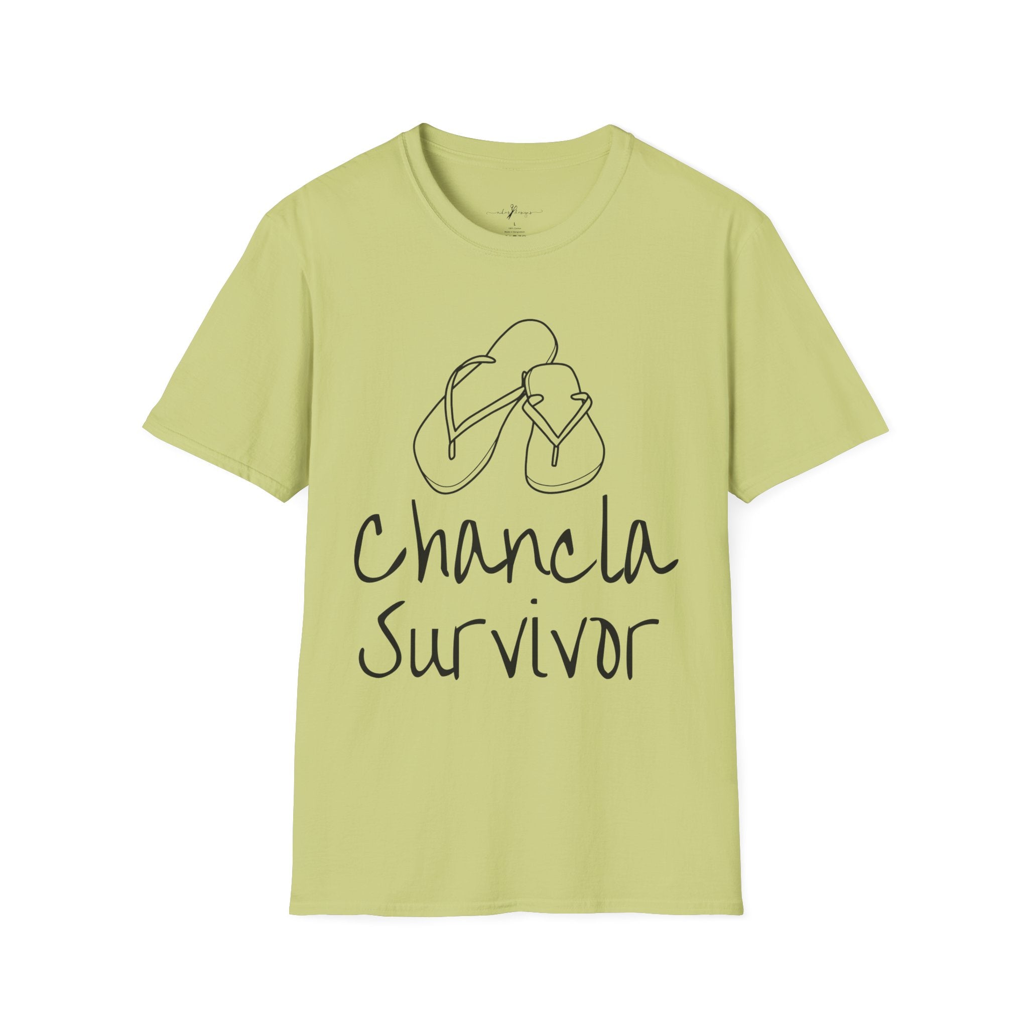 Chancla Survivor Unisex Softstyle T-Shirt