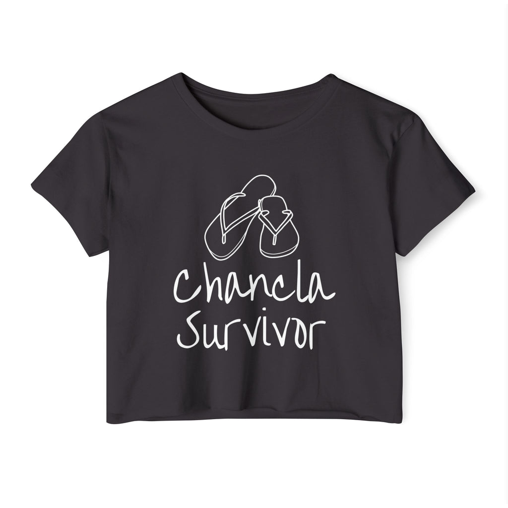 Chancleta Survivor Festival Crop Top