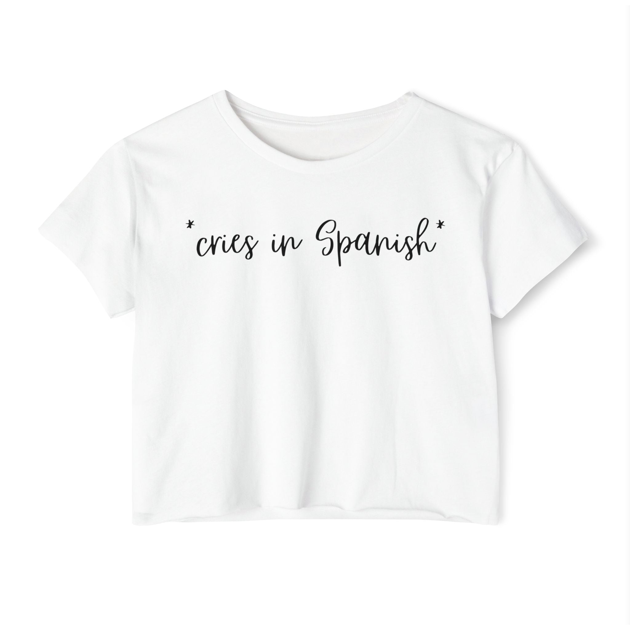 *cries in Spanish* Cropped Top
