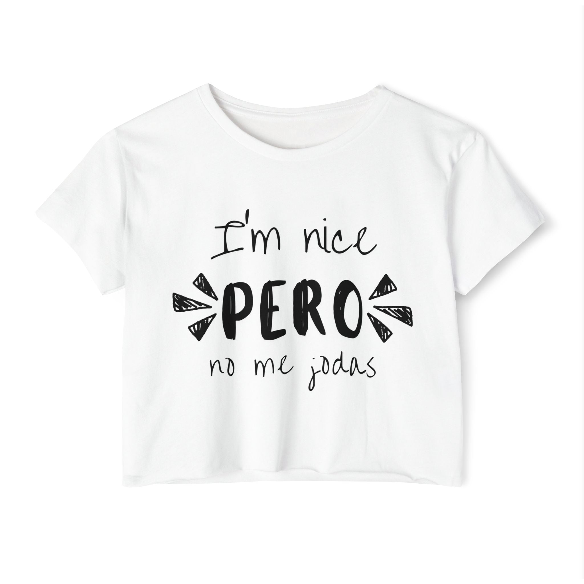 I'm Nice Crop Top