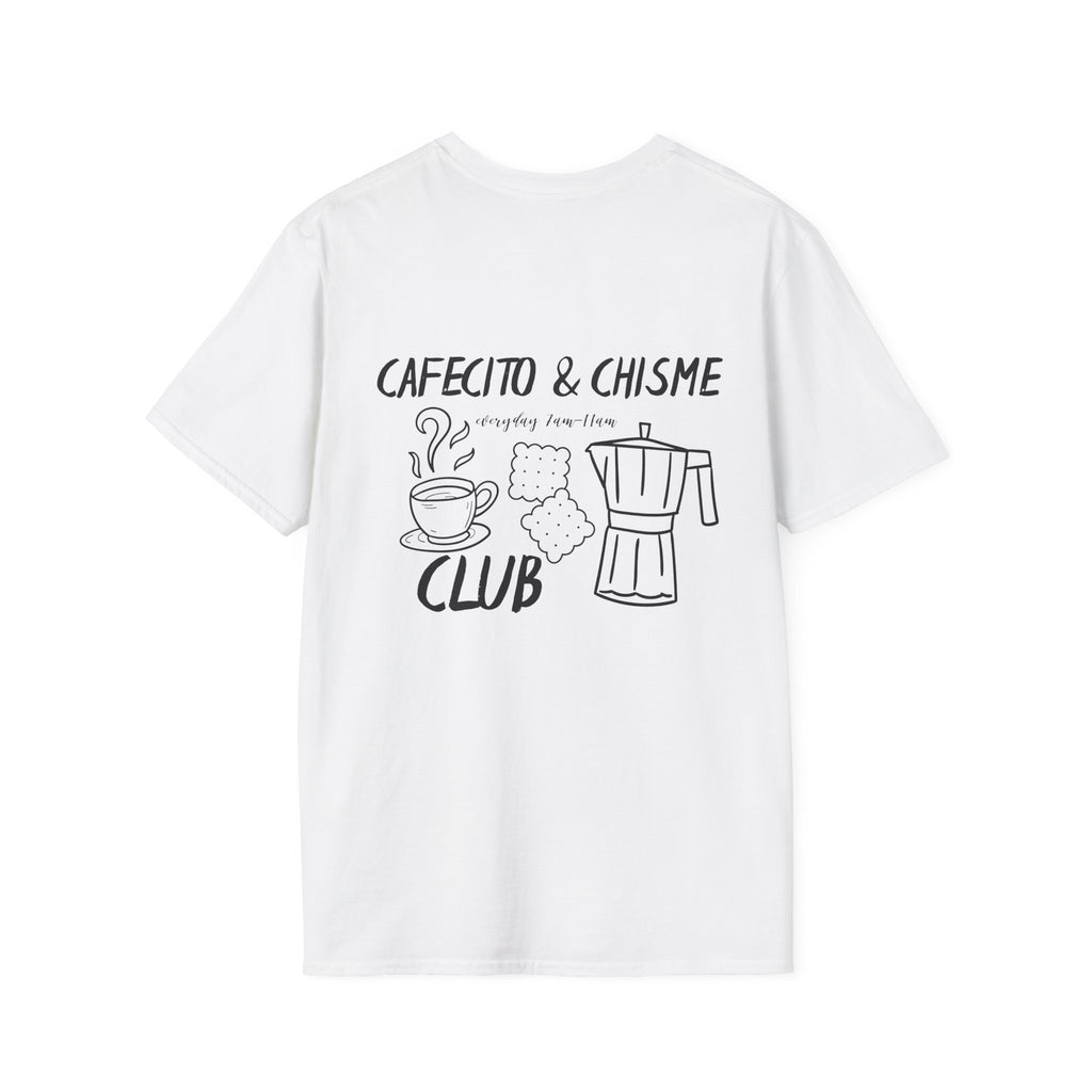 Cafecito & Chisme Club Unisex T-Shirt