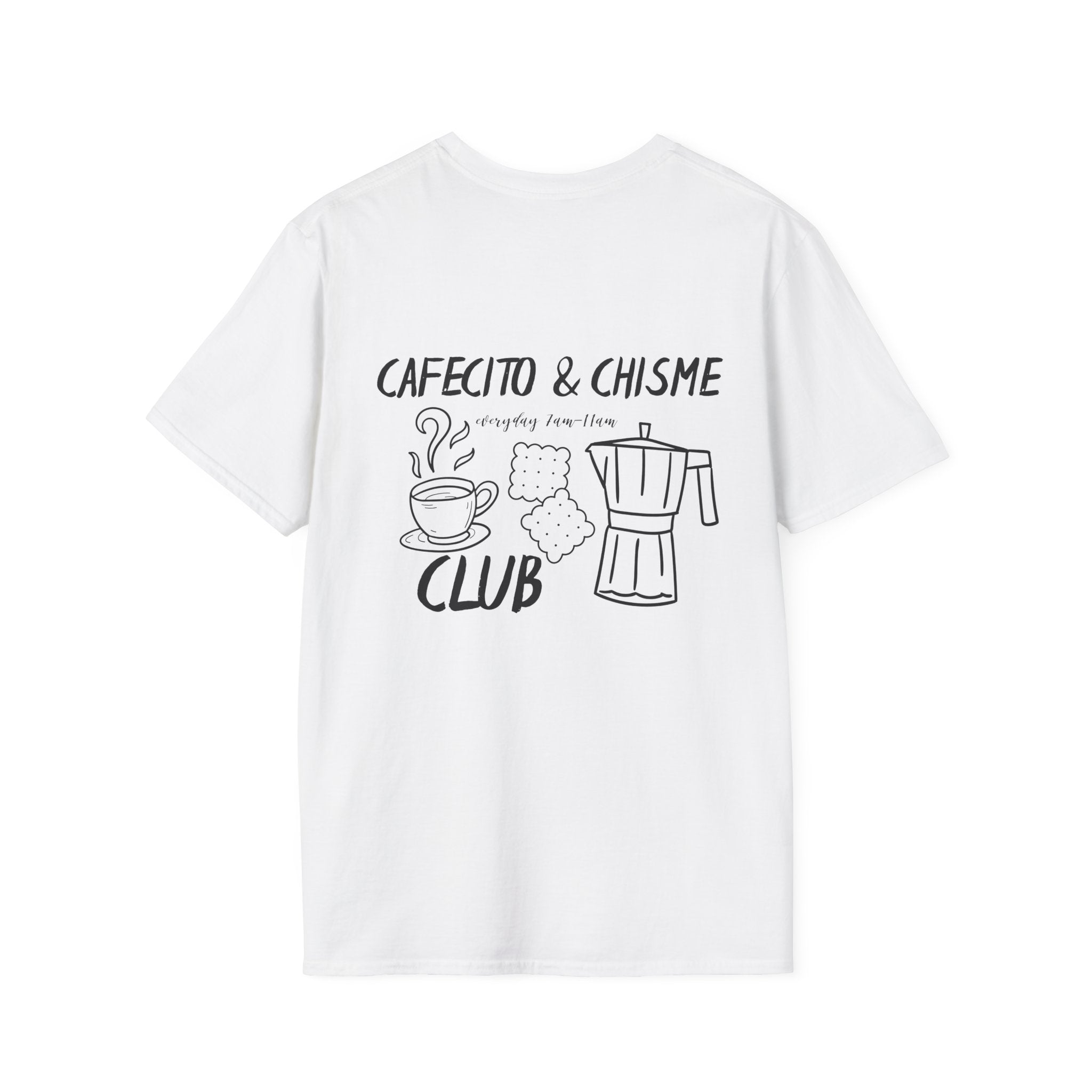 Cafecito & Chisme Club Unisex T-Shirt