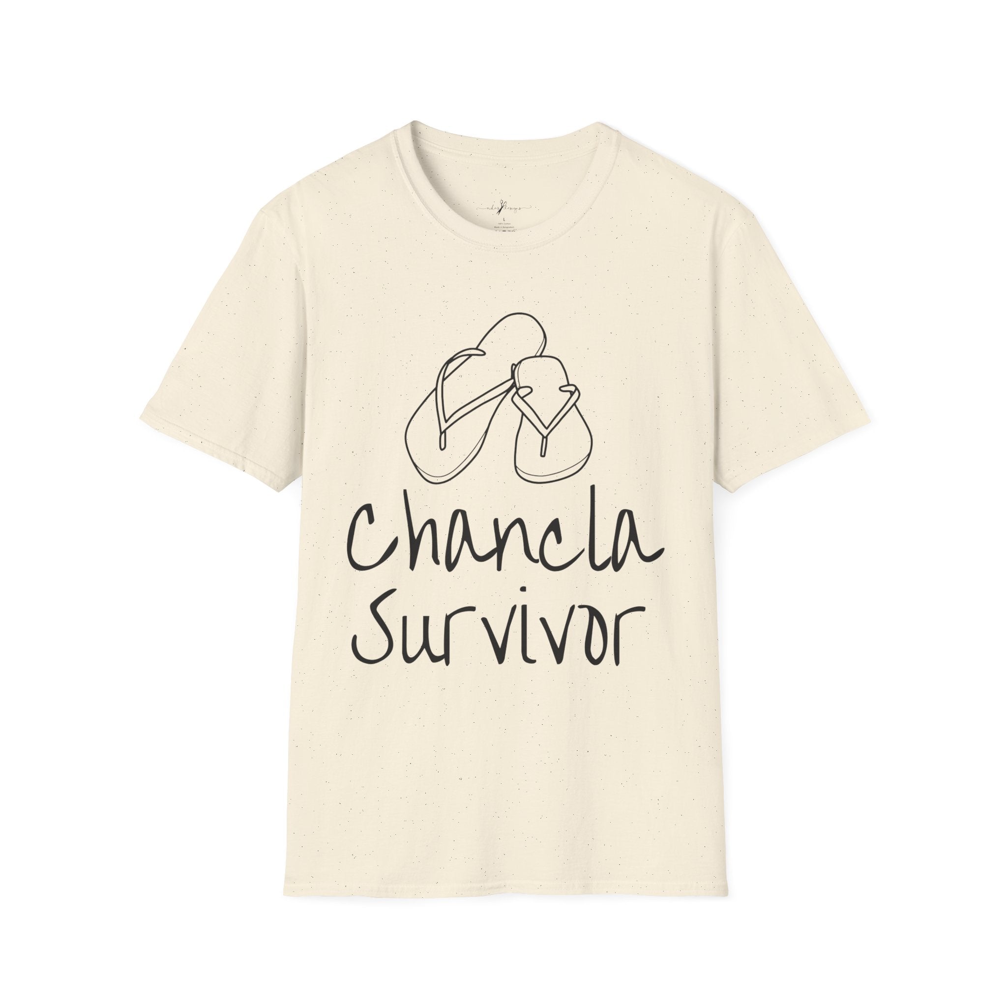 Chancla Survivor Unisex Softstyle T-Shirt