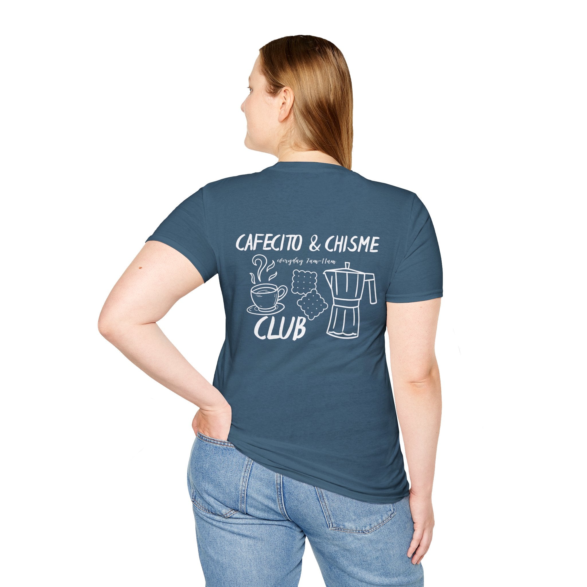 Cafecito & Chisme Club Unisex T-Shirt