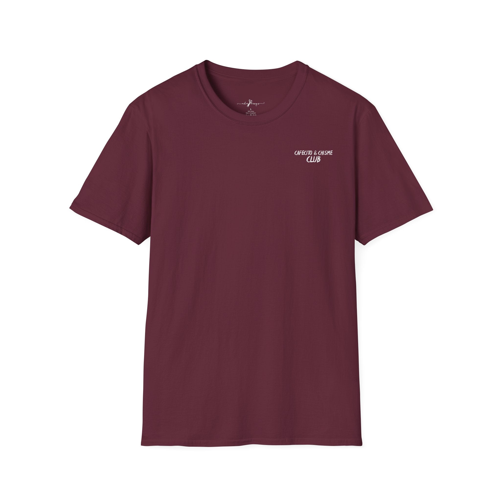 Cafecito & Chisme Club Unisex T-Shirt