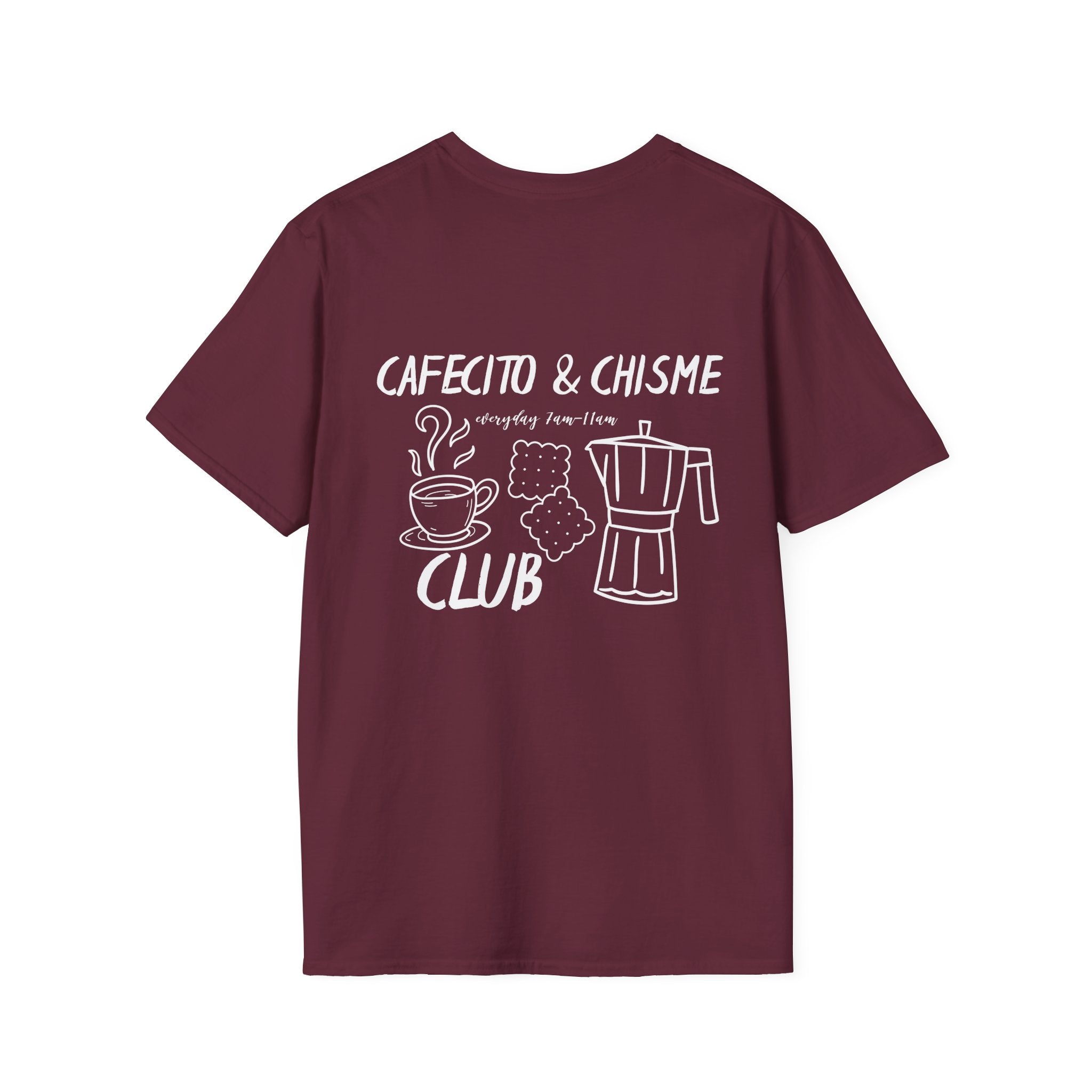 Cafecito & Chisme Club Unisex T-Shirt