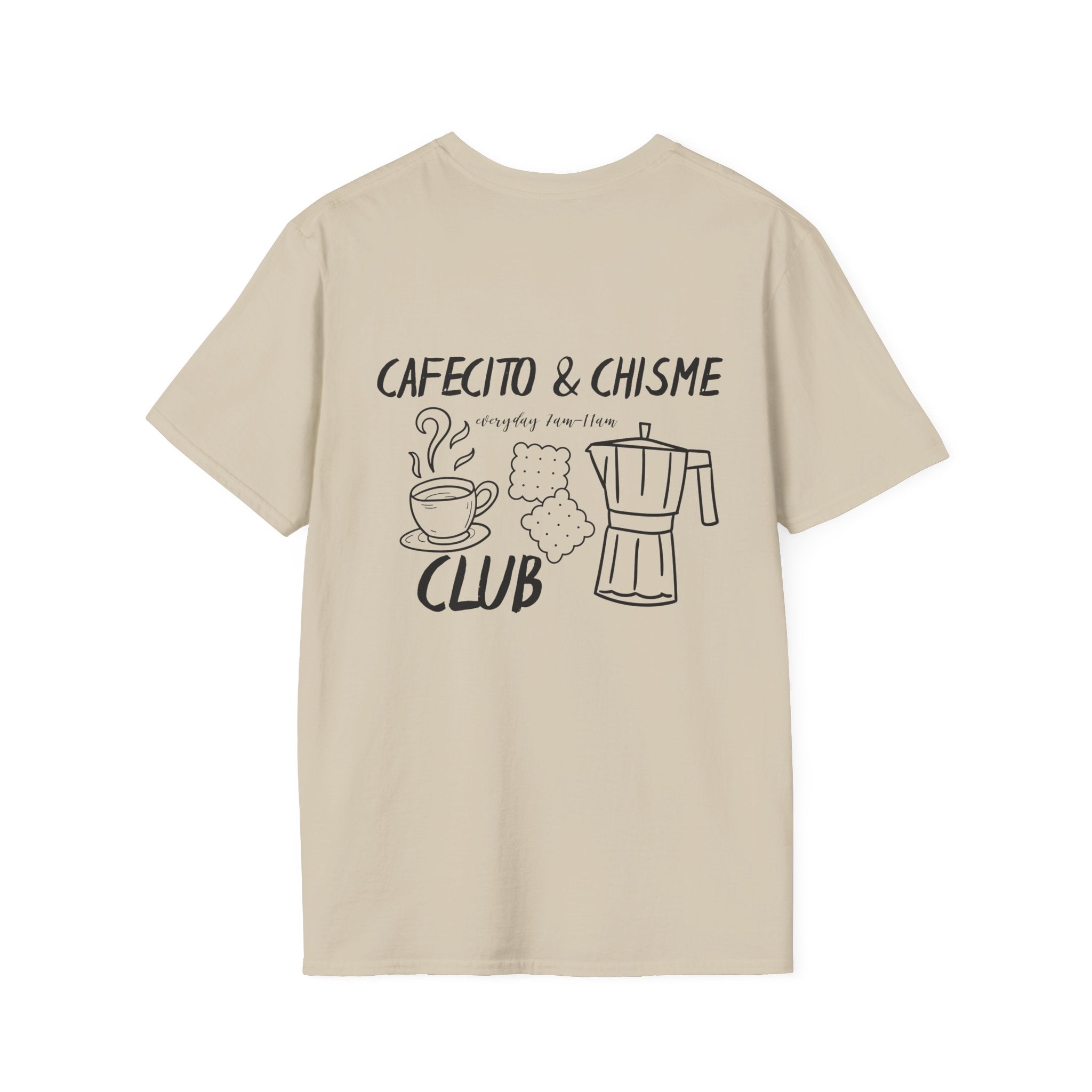 Cafecito & Chisme Club Unisex T-Shirt