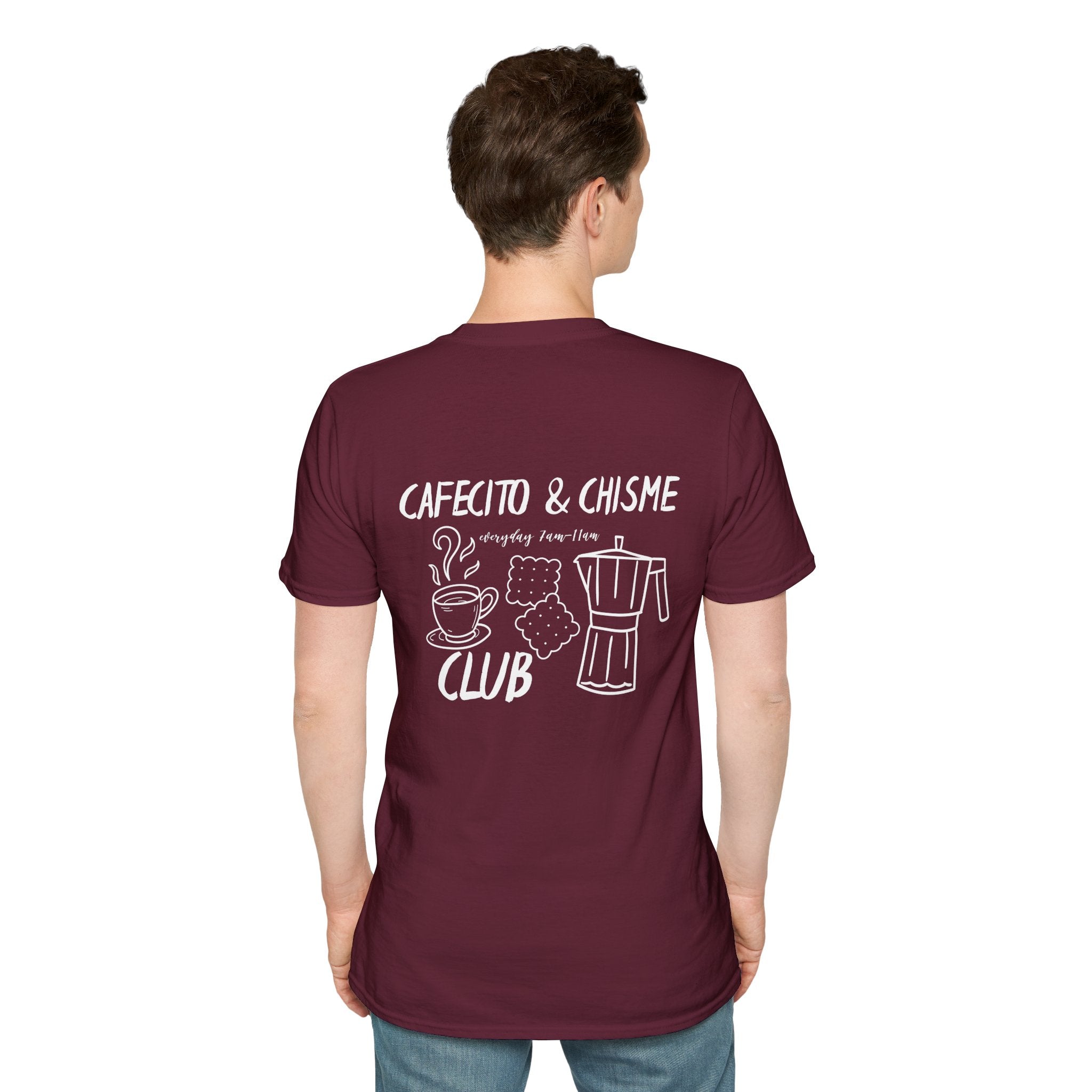 Cafecito & Chisme Club Unisex T-Shirt