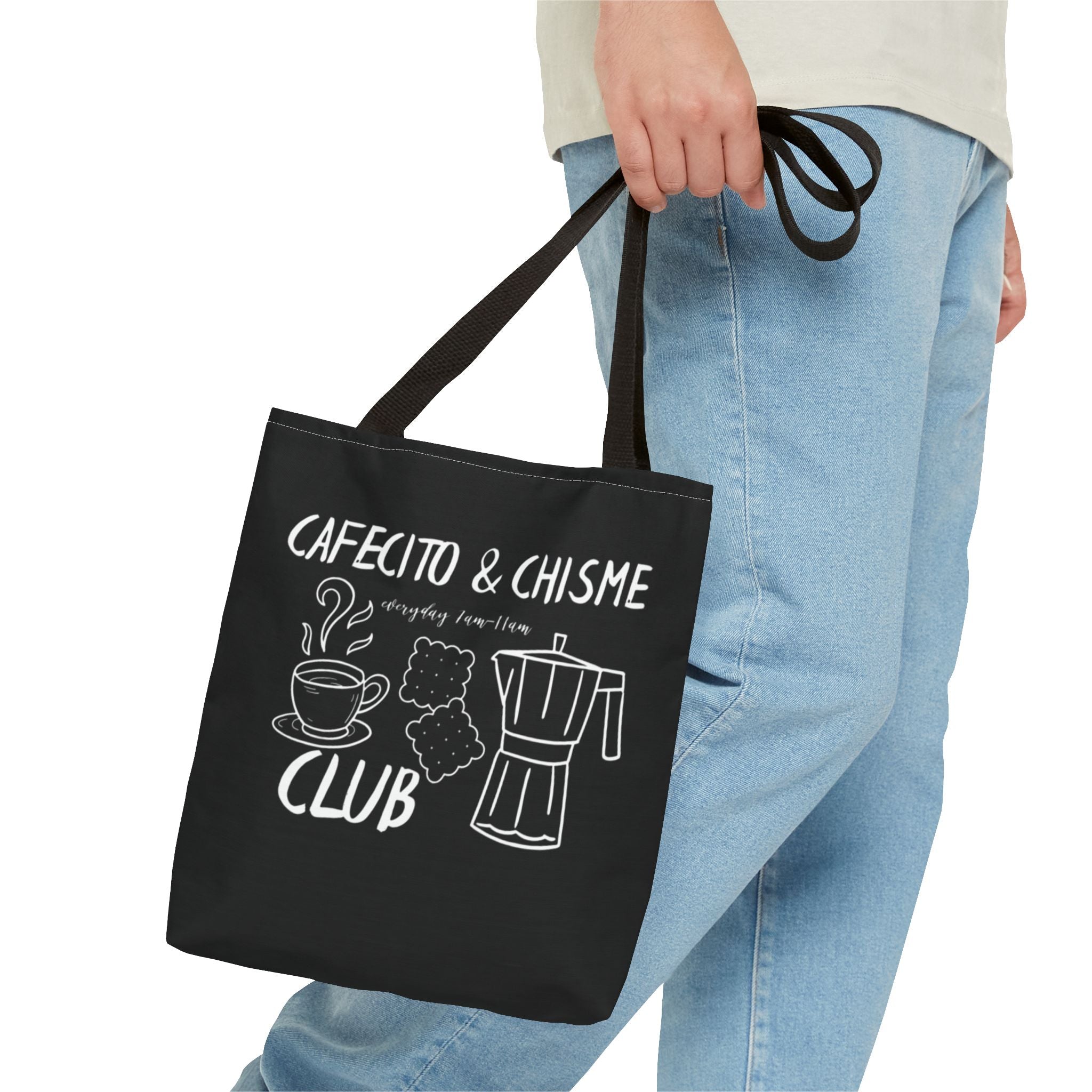 Cafecito & Chisme Tote Bag