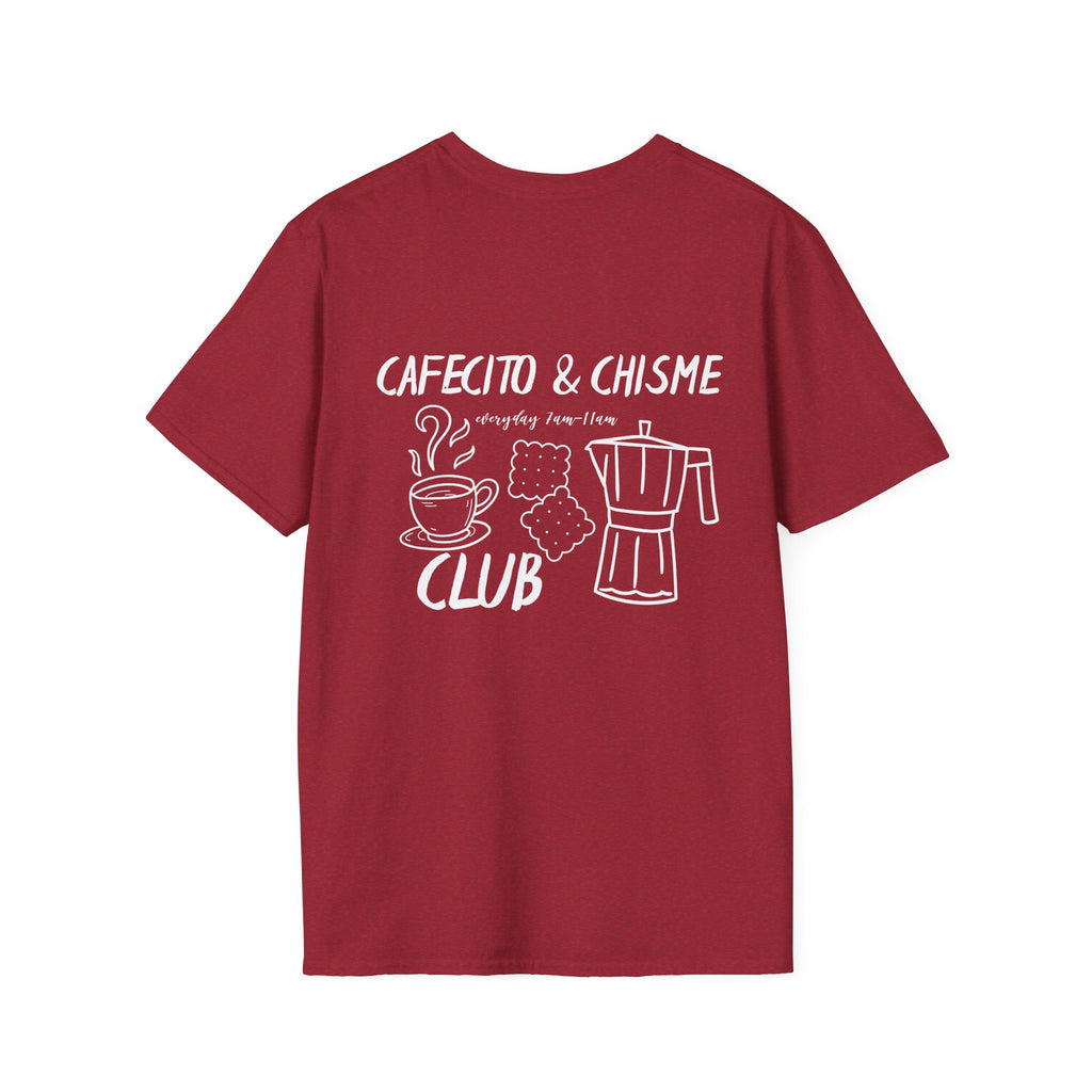 Cafecito & Chisme Club Unisex T-Shirt