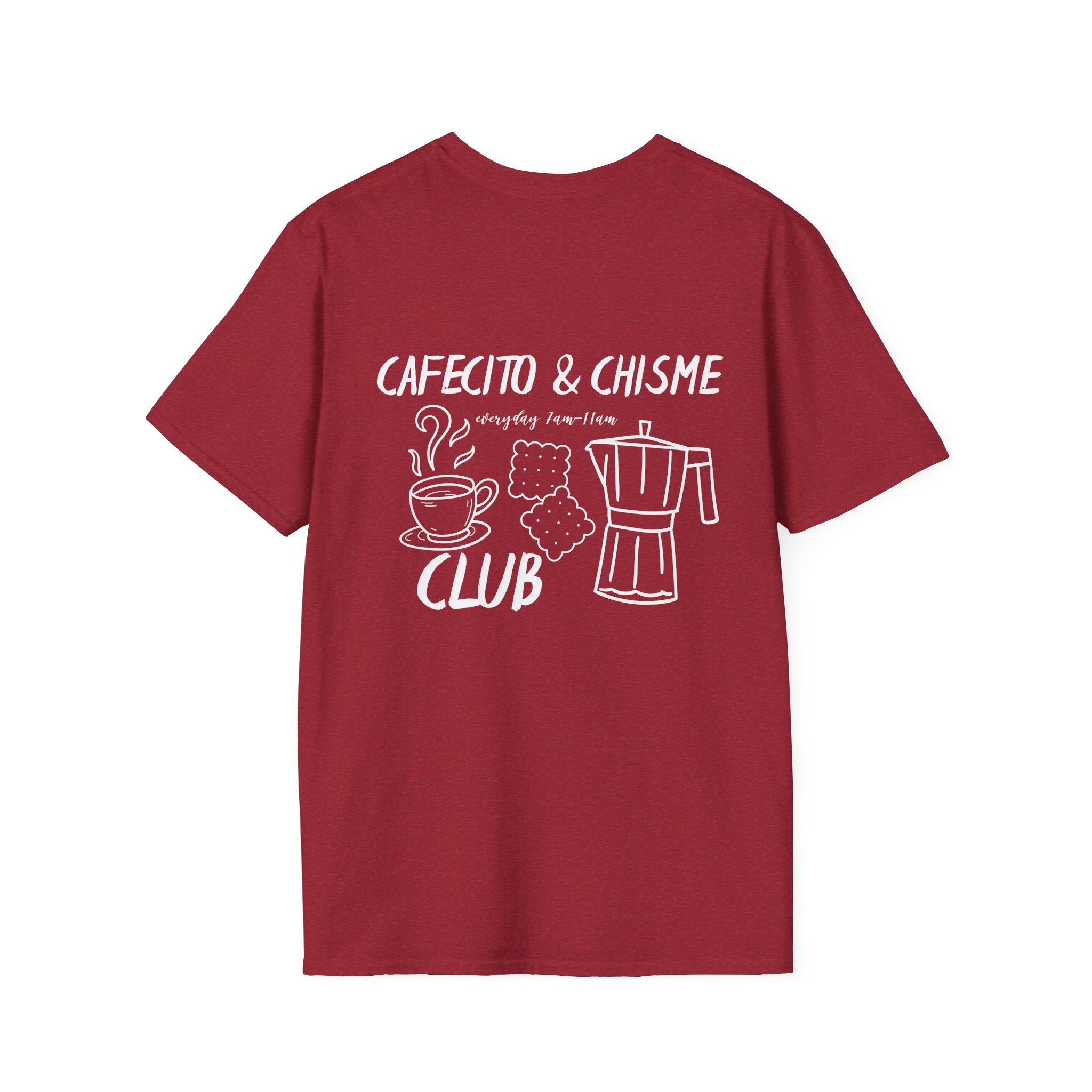 Cafecito & Chisme Club Unisex T-Shirt
