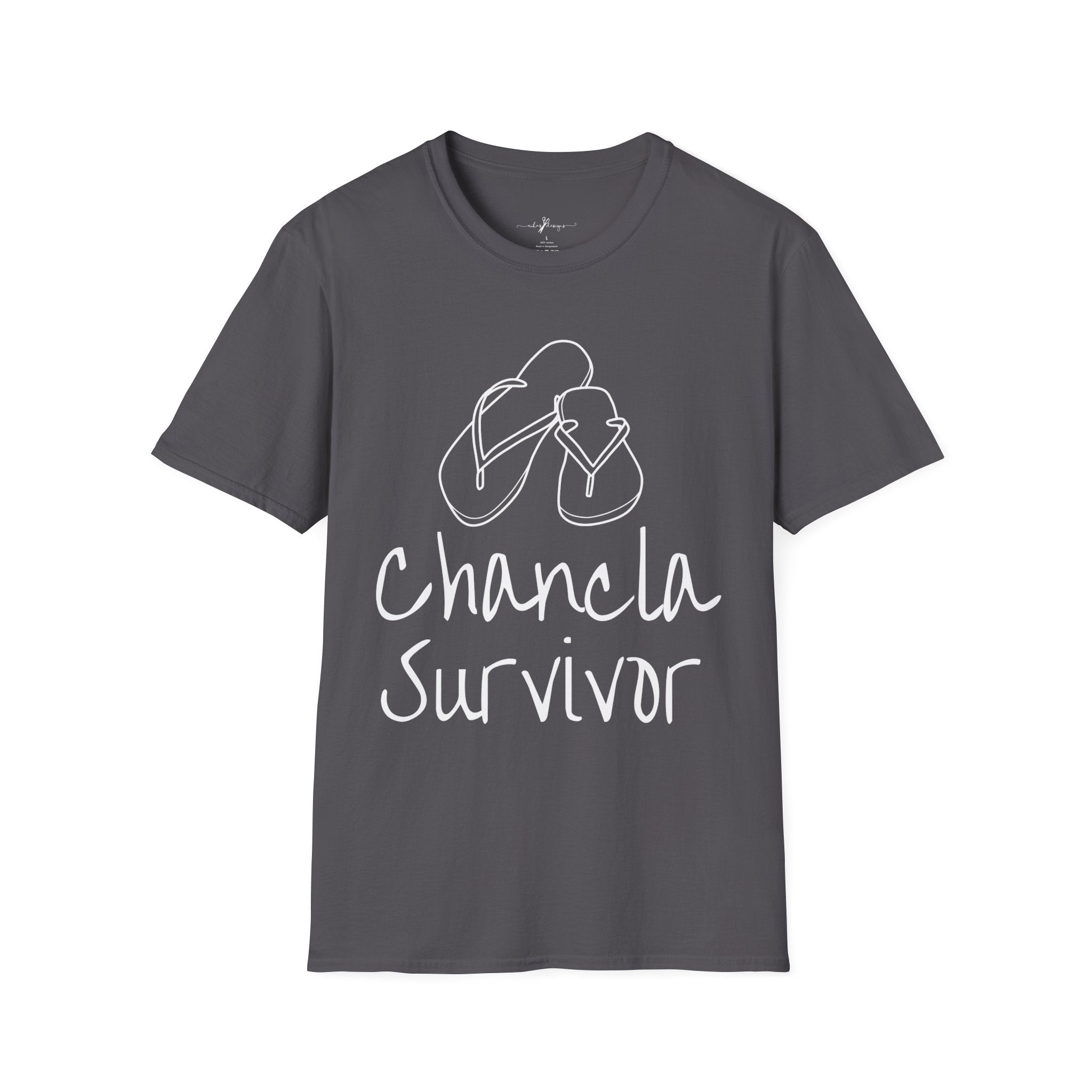 Chancla Survivor Unisex Softstyle T-Shirt