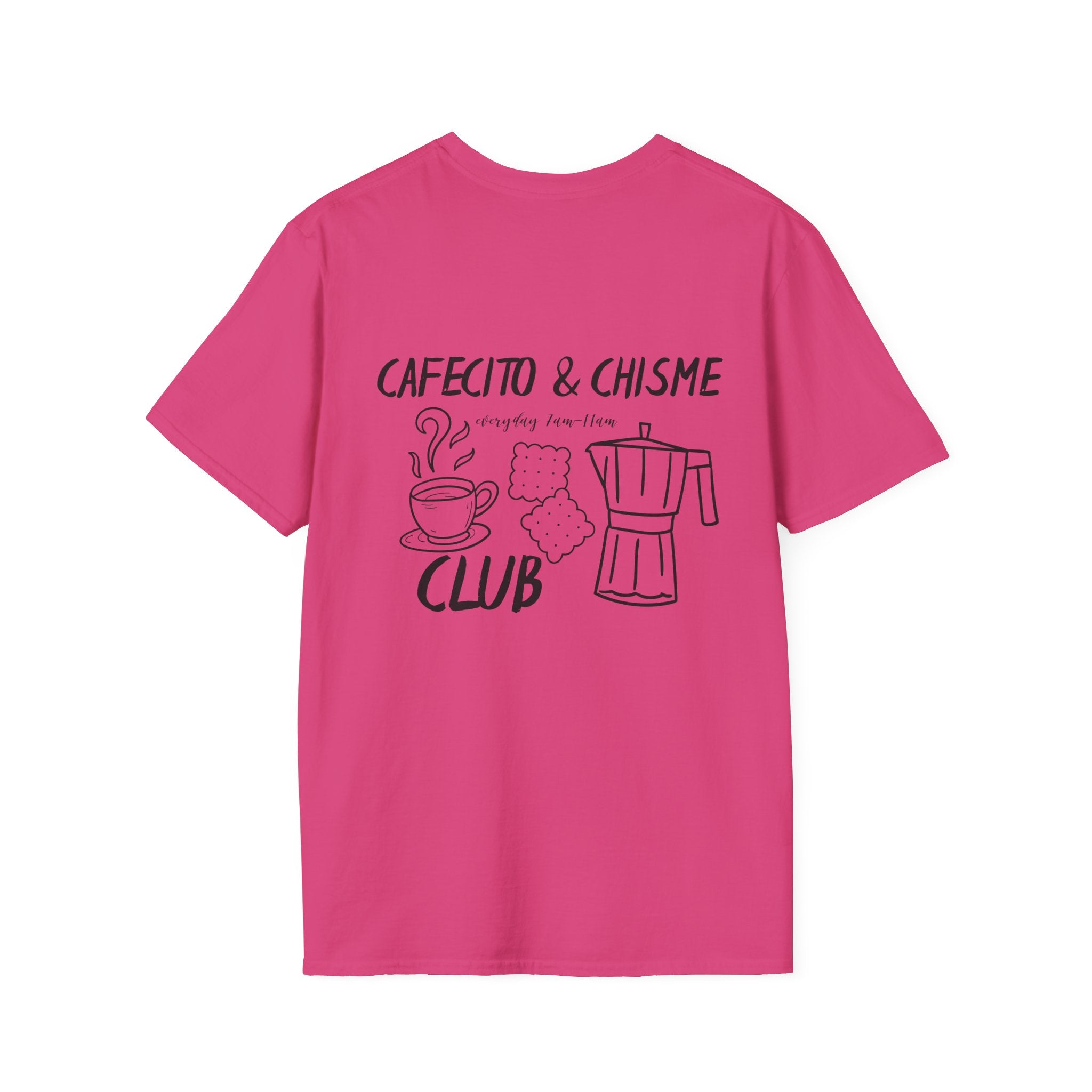 Cafecito & Chisme Club Unisex T-Shirt