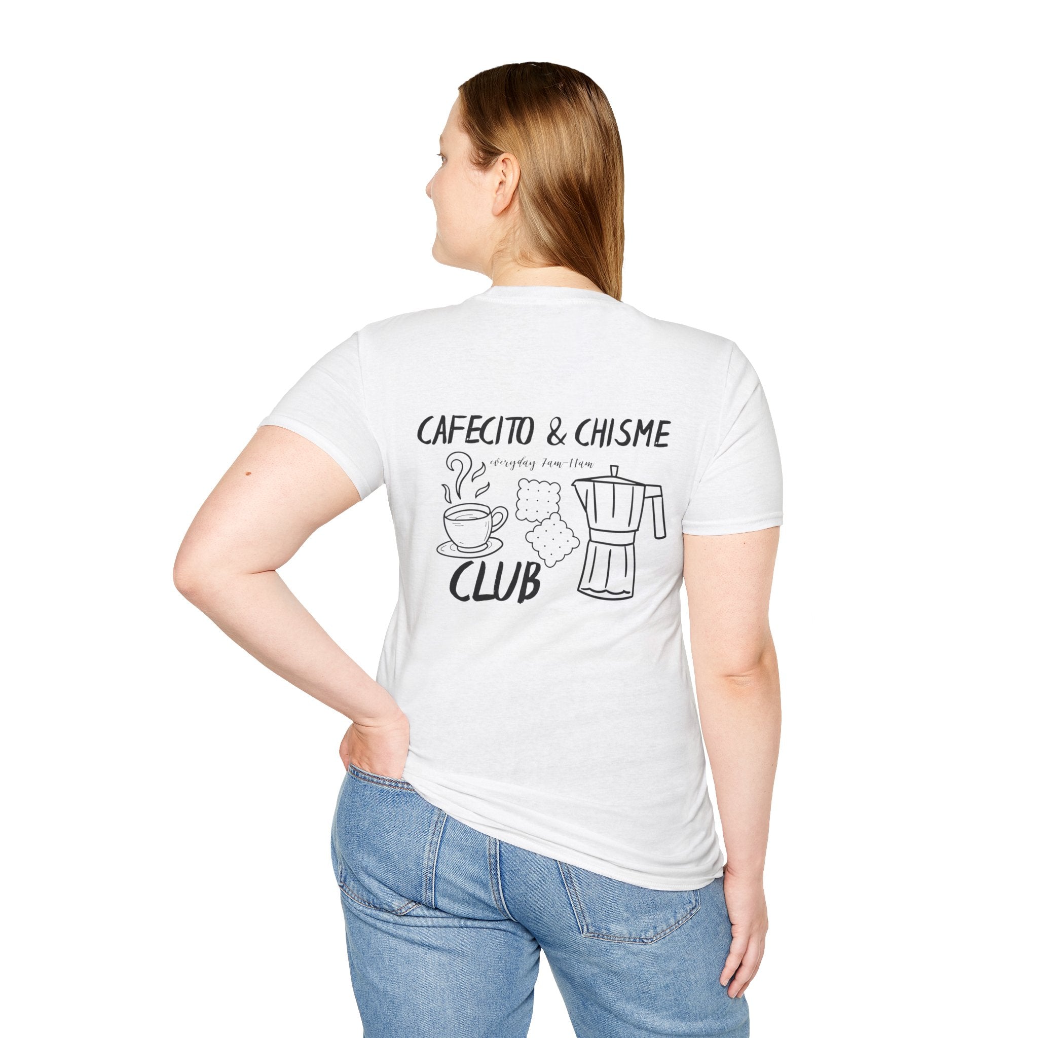 Cafecito & Chisme Club Unisex T-Shirt
