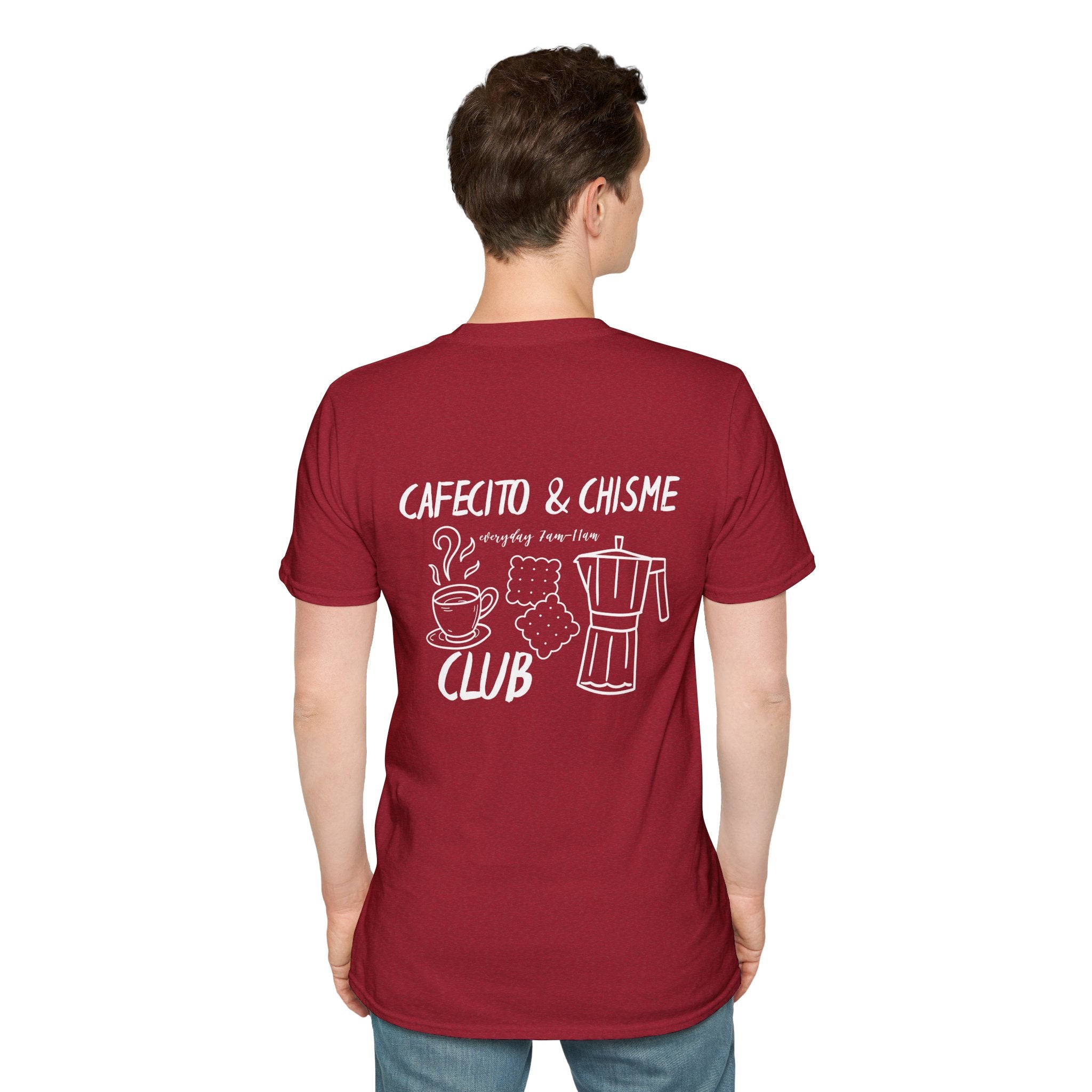 Cafecito & Chisme Club Unisex T-Shirt