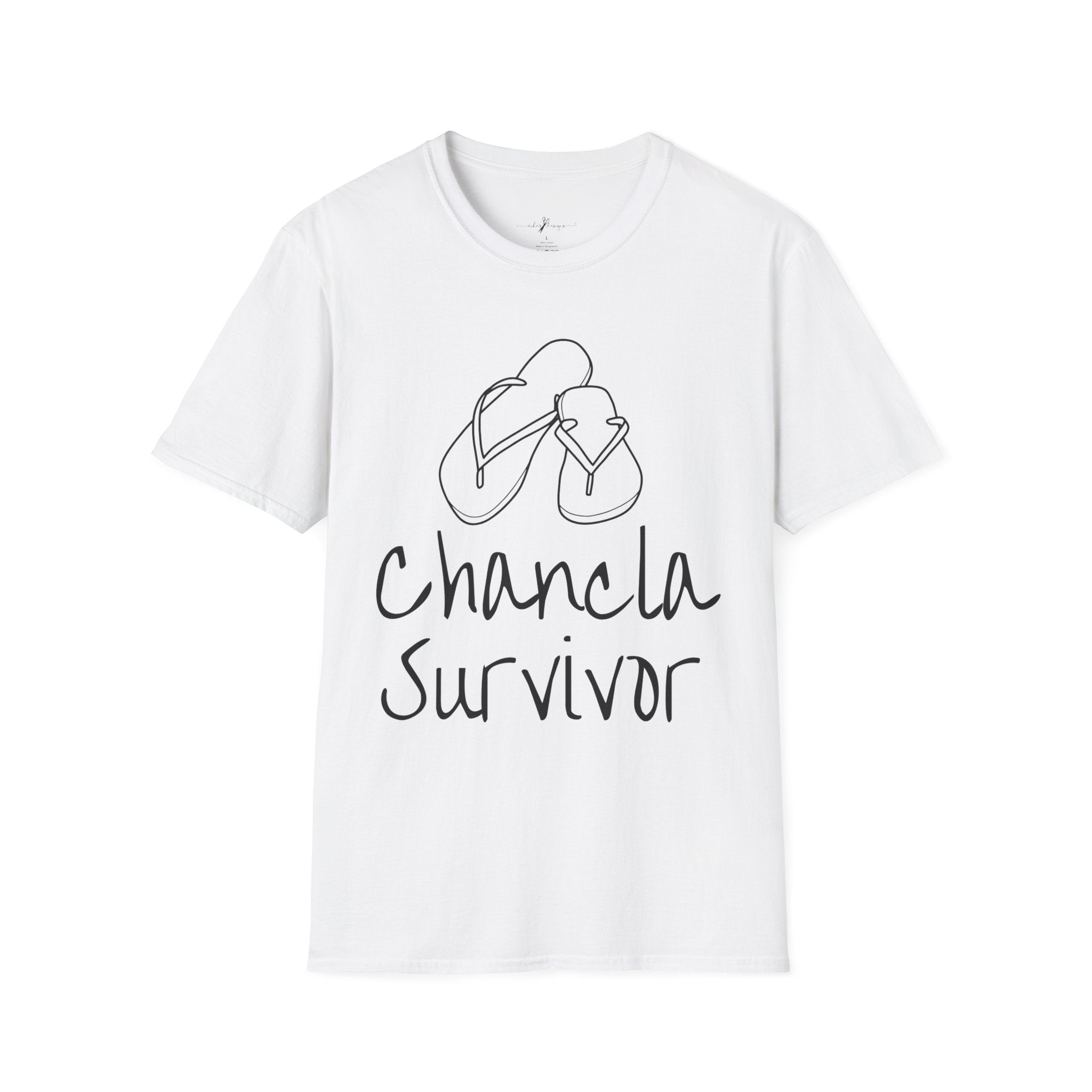 Chancla Survivor Unisex Softstyle T-Shirt